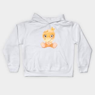 Cartoon cute dinosaur Kids Hoodie